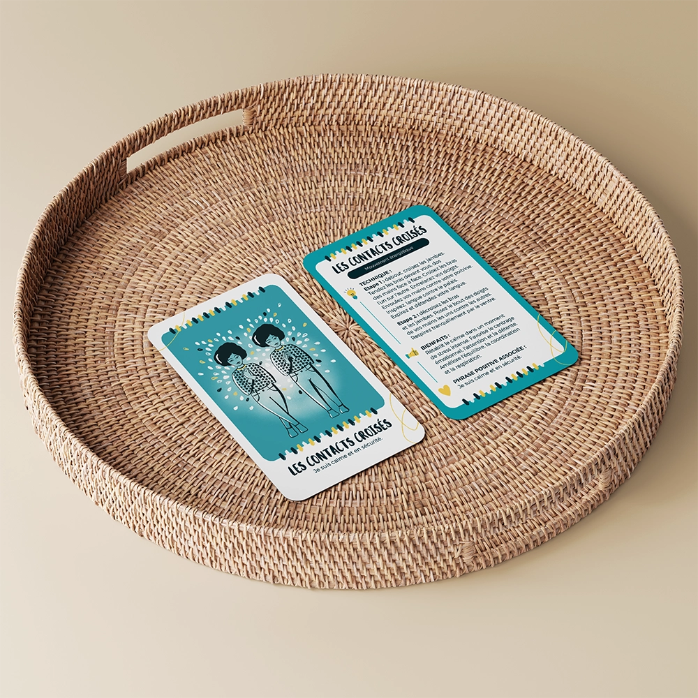 Activités de Brain Gym avec cartes pour enfants et adultes